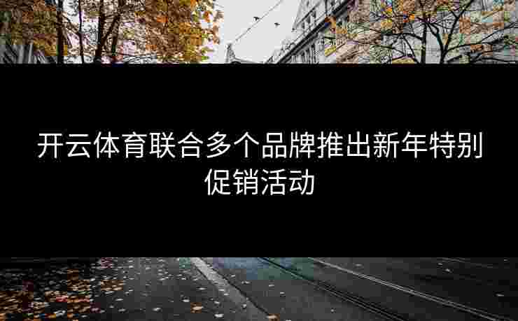 开云体育联合多个品牌推出新年特别促销活动